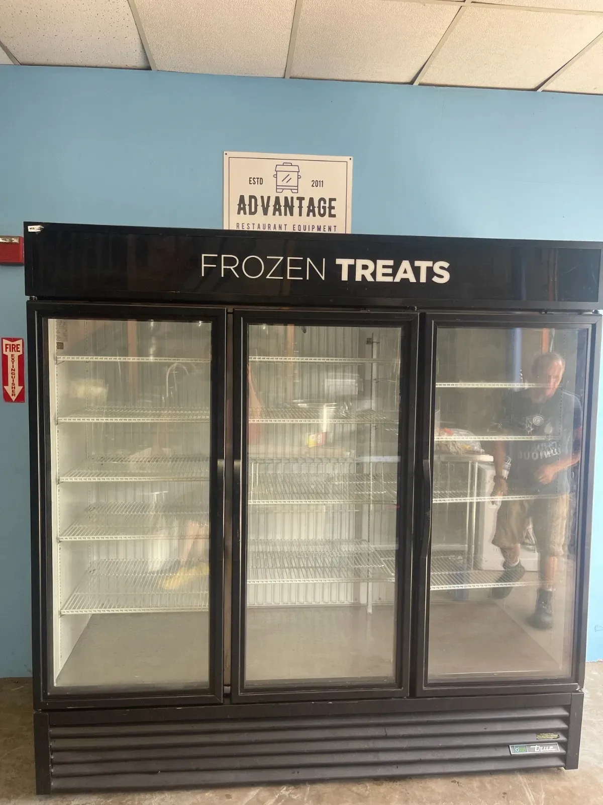 True GDM-72F-HC TSL01: High-Efficiency Glass Door Freezer