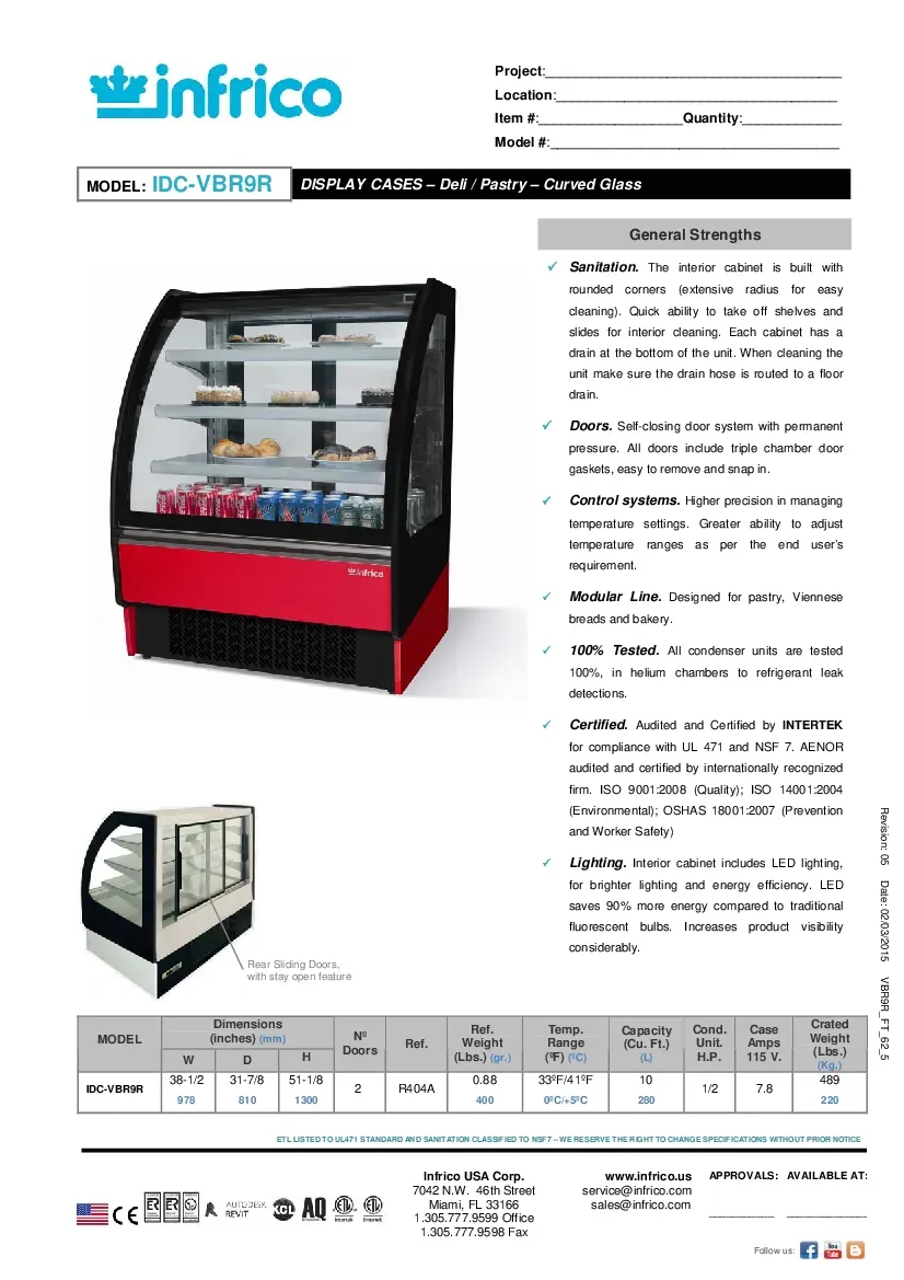 infrico-idc-vbr09ir-pastry-display-case-specsheet-260403hds0wo.pdf