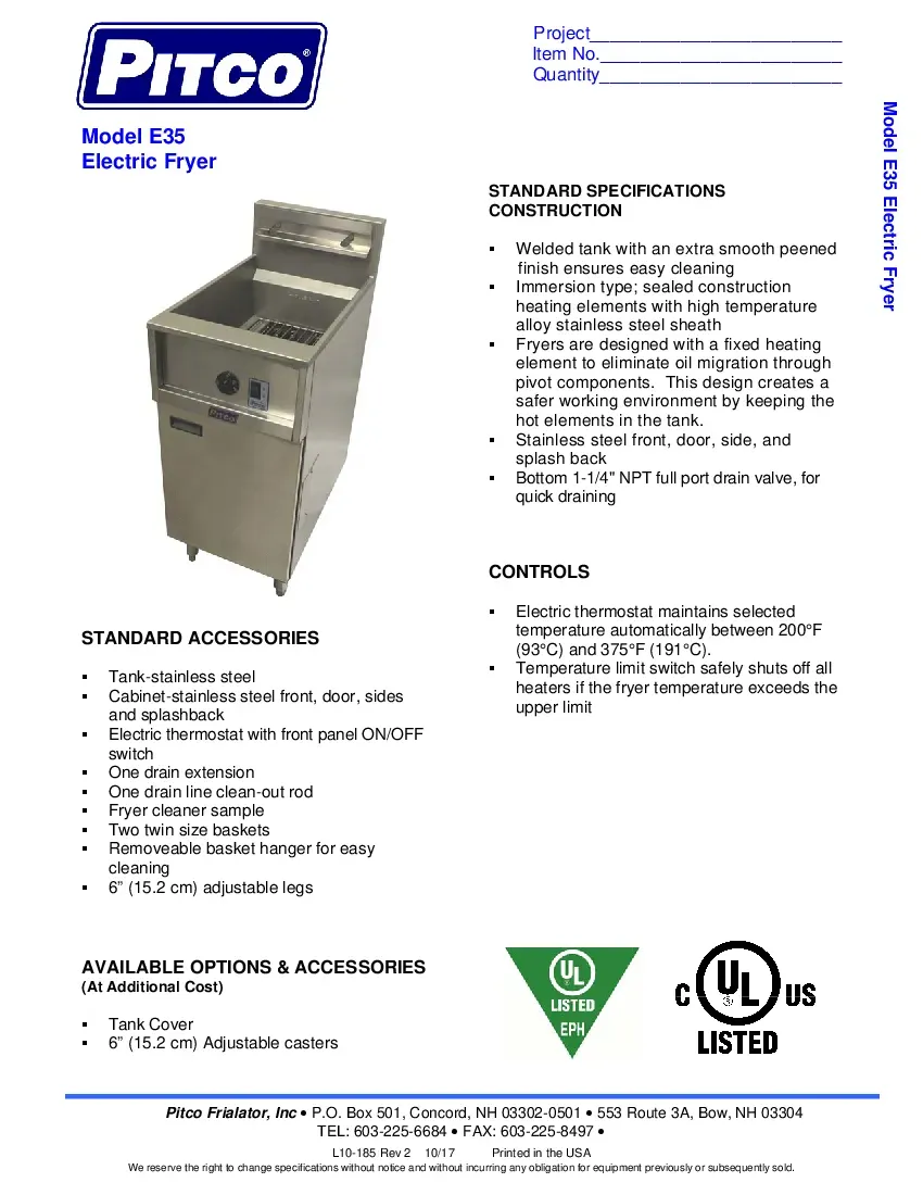 pitco-frialator-e35-fryer-electric-floor-model-full-pot-adjustable-legs-35-260709bqdv4v.pdf
