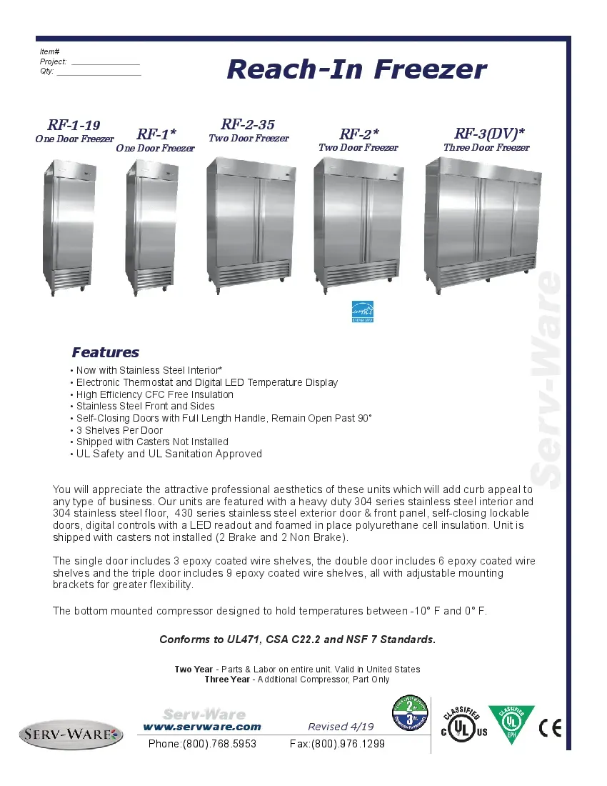 serv-ware-rf3-hc-freezer-reach-in-specsheet-26040393d7an.pdf