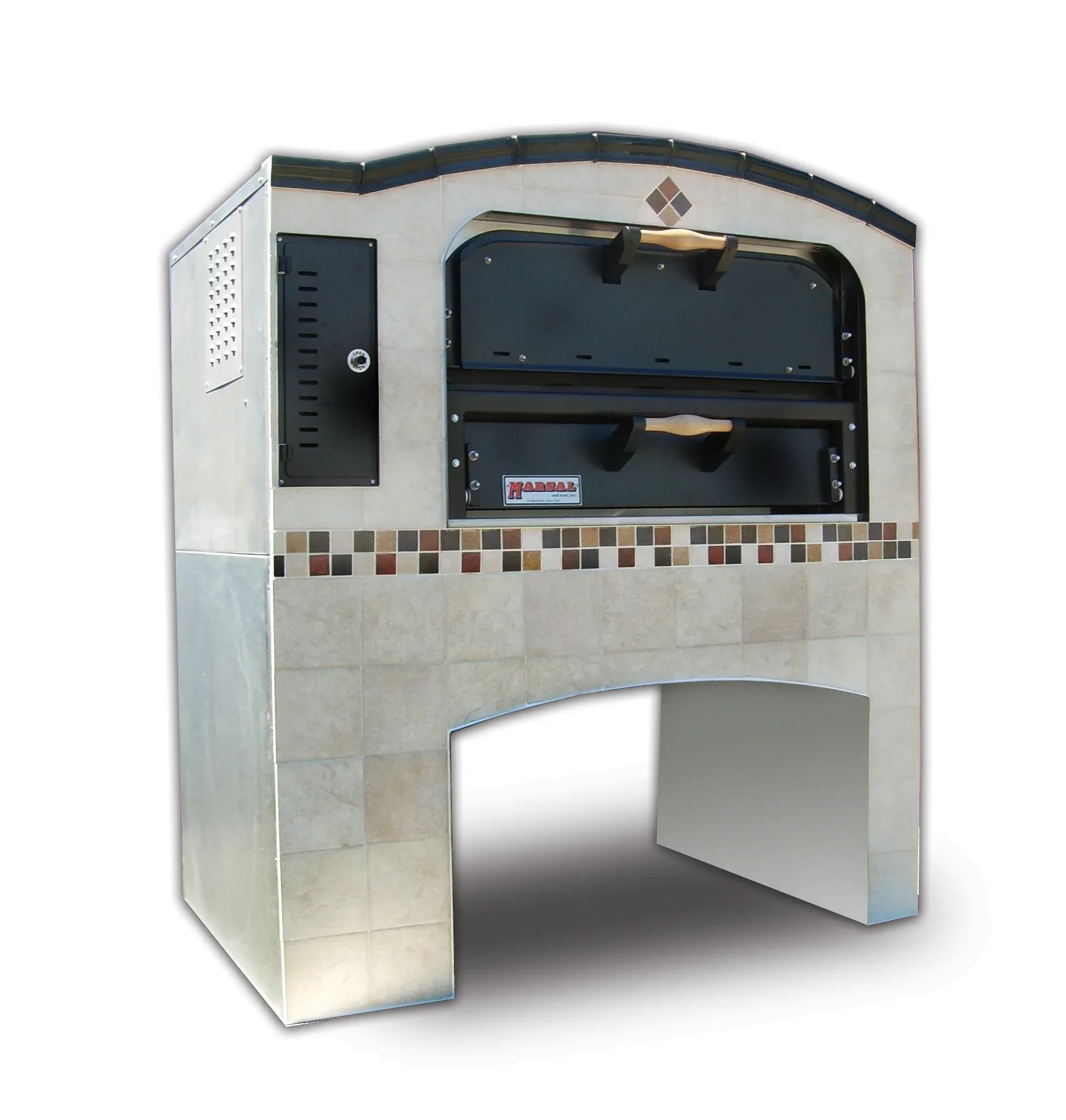 Marsal Ovens MB-236 ADD'L, Pizza Oven, Deck Type, Gas, 52" W, Made In USA