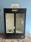 True 2012 GDM-49 Two-Door Glass Refrigerator Merchandiser - 6053