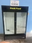 True 2021 True GDM-49-HC~TSL01 Two-Door Glass Refrigerator Merchandiser 6521