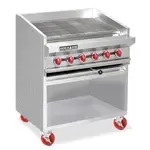 American Range , ADJF-60, Charbroiler, Gas, Floor Model