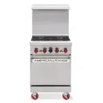 American Range , AR-24G, Range, 24" Restaurant, Gas