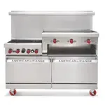 American Range , AR-6B-24RG, Range, 60" Restaurant, Gas