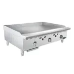 Atosa USA , ATTG-36, Griddle, Gas, Countertop