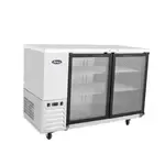 Atosa USA , MBB48GGR, Back Bar Cabinet, Refrigerated
