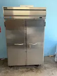 Beverage-Air HF2HC-1S Two Door Reach-In Freezer | Commercial Stainless Steel Upright Freezer