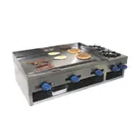 Comstock-Castle , 10301, Griddle / Hotplate, Gas, Countertop