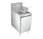 Comstock-Castle , 18HF, Fryer, Gas, Floor Model, Full Pot