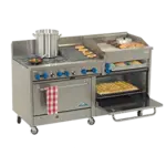 Comstock-Castle , 2F330-2.5RB-30B, Range, 72" Restaurant, Gas