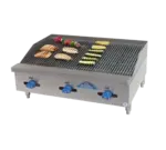 Comstock-Castle , 3272RB, Charbroiler, Gas, Countertop