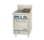 Comstock-Castle , F318-1RB, Range, 24" Restaurant, Gas