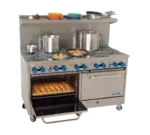 Comstock-Castle , F3226-24-2RB, Range, 60" Restaurant, Gas