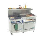 Comstock-Castle , F3226-36B, Range, 60" Restaurant, Gas