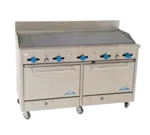 Comstock-Castle , F3226-5RB, Range, 60" Restaurant, Gas