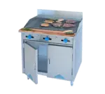 Comstock-Castle , F33-3LB, Range, 36" Restaurant, Gas