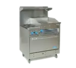Comstock-Castle , F330-24B, Range, 36" Restaurant, Gas