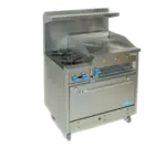 Comstock-Castle , F330-36B, Range, 36" Restaurant, Gas