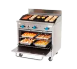 Comstock-Castle , F330-3RB, Range, 36" Restaurant, Gas