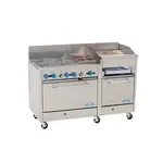 Comstock-Castle , F33018-1RB-24B, Range, 60" Restaurant, Gas