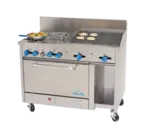 Comstock-Castle , F3430-1RB, Range, 48" Restaurant, Gas