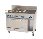 Comstock-Castle , F3430-3RB, Range, 48" Restaurant, Gas