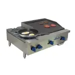 Comstock-Castle , FHP36-2RB, Charbroiler / Hotplate, Gas, Countertop