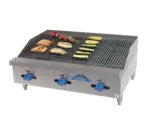 Comstock-Castle , FHP36-3RB, Charbroiler, Gas, Countertop
