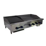 Comstock-Castle , FHP48-30T-1.5RB, Griddle / Charbroiler, Gas, Countertop