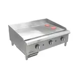 Comstock-Castle , HG24T-1-.5G, Griddle, Gas, Countertop