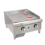 Comstock-Castle , HG24T-1-FG, Griddle, Gas, Countertop
