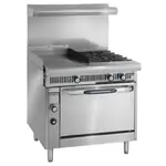 Imperial Range , IHR-G24-2-XB, Range, 36" Heavy Duty, Gas