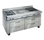 Imperial Range , IHR-XX-SC-72, Equipment Stand, Refrigerated Base