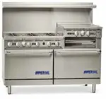 Imperial Range , IR-6-RG24-C, Range, 60" Restaurant, Gas