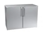 Krowne Metal , BD48-SNS-RR, Refrigeration- Back Bar Storage Cabinet