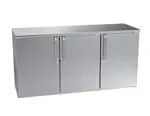 Krowne Metal , BD72-SSS-LLL, Refrigeration- Back Bar Storage Cabinet