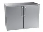 Krowne Metal , BR48L-SSS-LR, Refrigeration- Remote Back Bar Cooler
