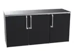 Krowne Metal , BR72L-BSS-RLL, Refrigeration- Remote Back Bar Cooler