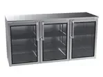 Krowne Metal , BR72L-KSS-LRR, Refrigeration- Remote Back Bar Cooler