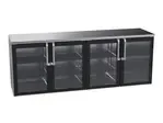 Krowne Metal , BR96L-GSS-LLRR, Refrigeration- Remote Back Bar Cooler