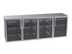Krowne Metal , BR96L-KNS-LLLR, Refrigeration- Remote Back Bar Cooler