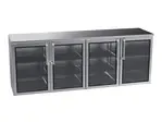 Krowne Metal , BR96L-KSS-LRLR, Refrigeration- Remote Back Bar Cooler