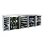 Krowne Metal , BS108L-BNS-RLLR, Back Bar Refrigeration