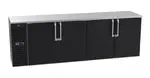Krowne Metal , BS108L-BSS-RRRR, Refrigeration- Self-Contained Back Bar Cooler
