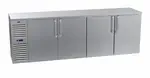 Krowne Metal , BS108L-SSS-LRRL, Refrigeration- Self-Contained Back Bar Cooler