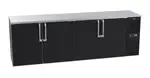 Krowne Metal , BS108R-BSS-RRLR, Refrigeration- Self-Contained Back Bar Cooler