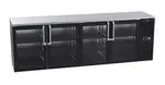 Krowne Metal , BS108R-GSS-LRLL, Refrigeration- Self-Contained Back Bar Cooler