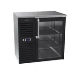 Krowne Metal , BS36L-GSS-R, Refrigeration- Self-Contained Back Bar Cooler
